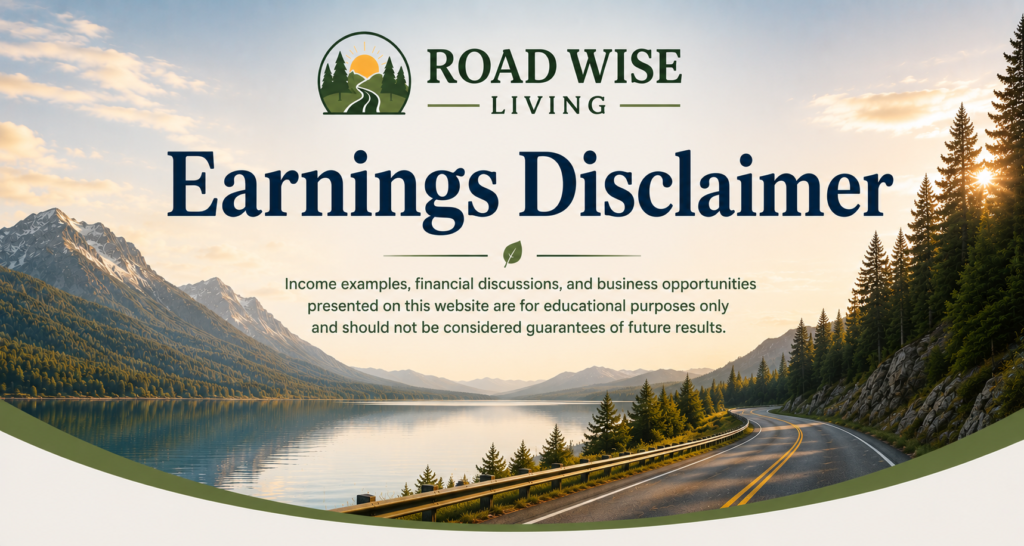 Earnings Disclaimer Banner Image