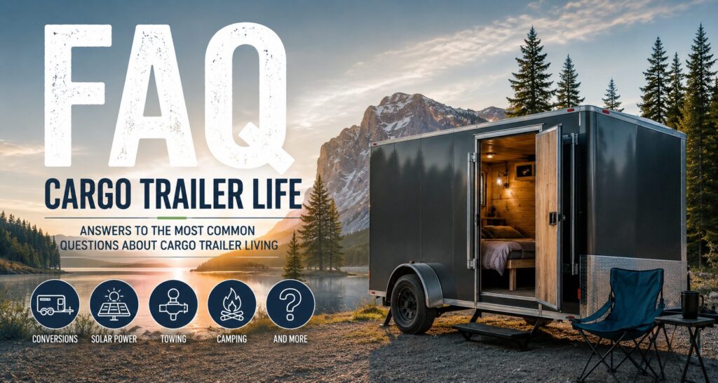 Cargo Trailer Living FAQ's (Frequently Asked Questions)