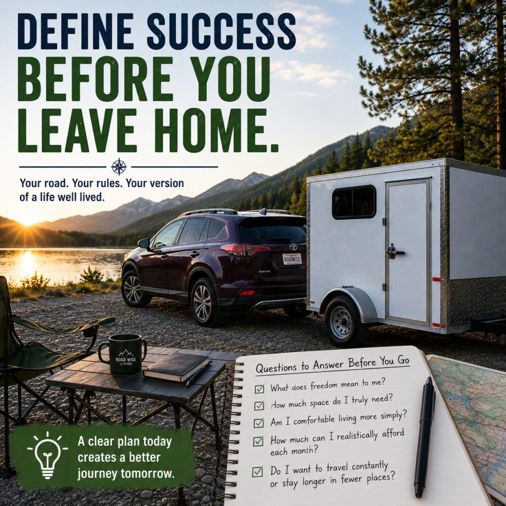 Define success before you go