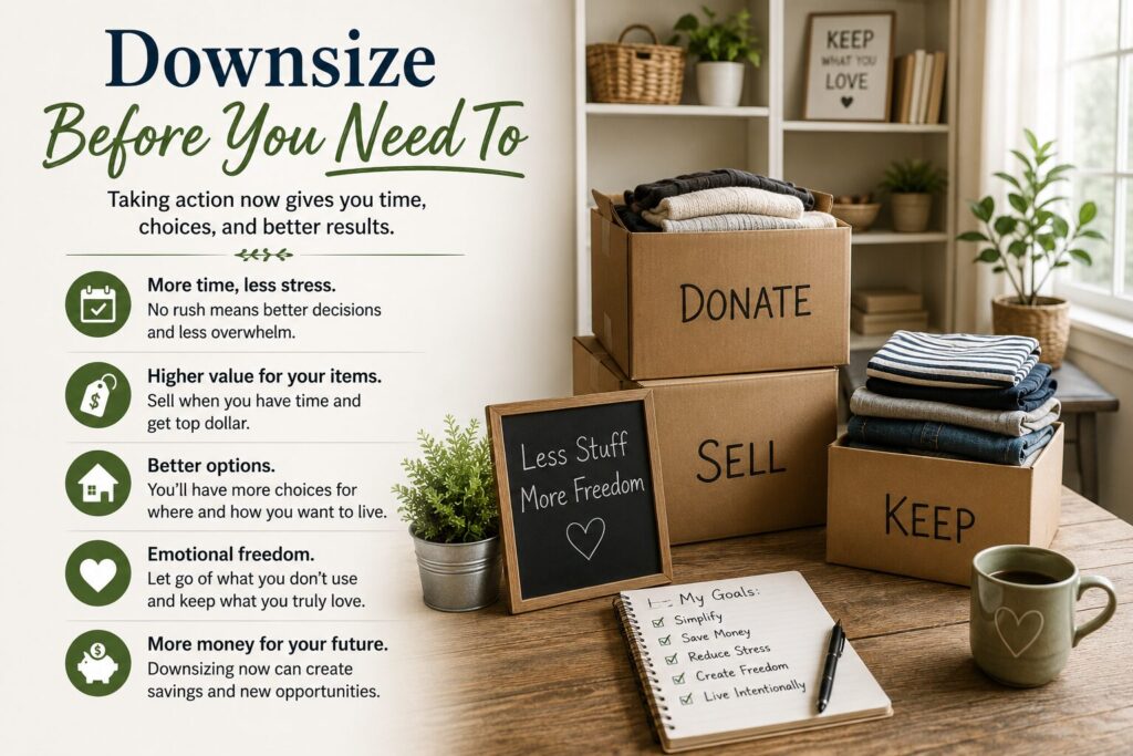 Simplify Finances: Downsize Before You Need To