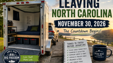 Leaving North Carolina November 30, 2026: The Countdown Begins