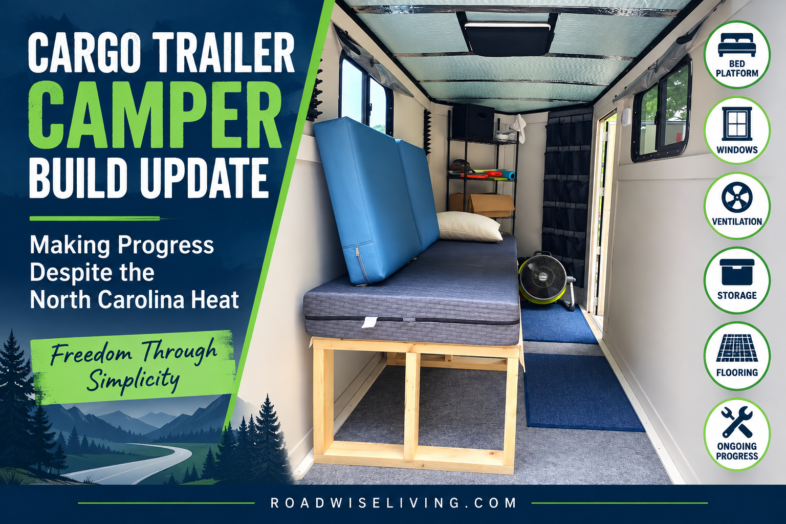 Cargo Camper Build Update